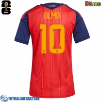 Fotballdrakt Dame Spania Dani Olmo #10 Hjemmedrakt VM 2026 Kortermet